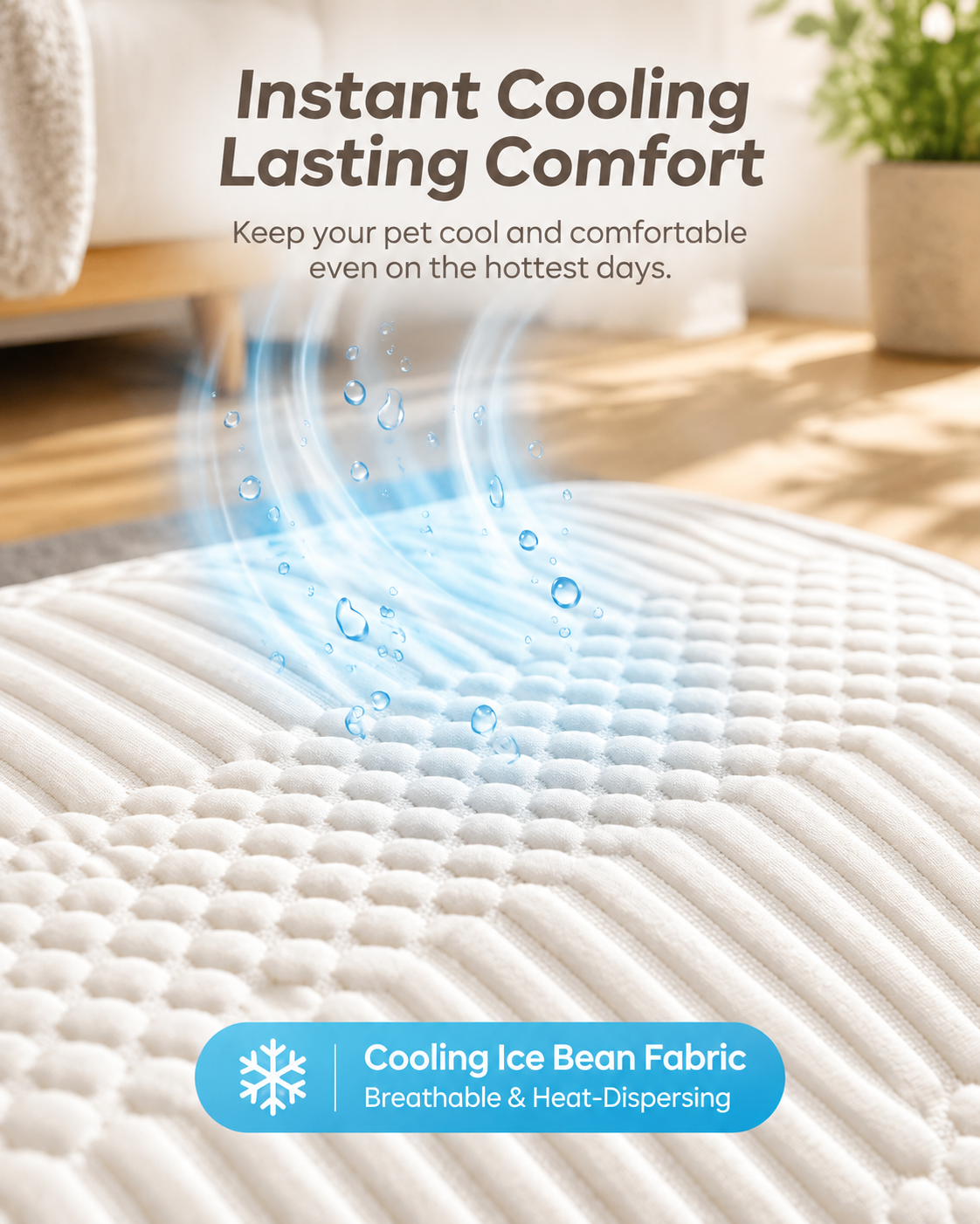 Instant Cooling Lasting Comfort